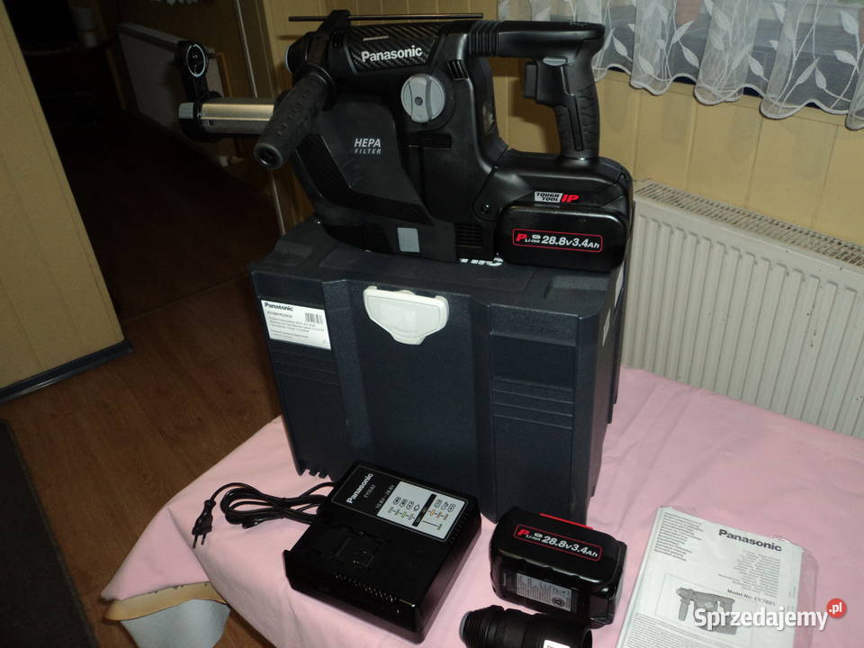 PANASONIC EY37881PC2V mlotowaku 288v 2xbat 288v zachodniopomorskie Połczyn-Zdrój sprzedam