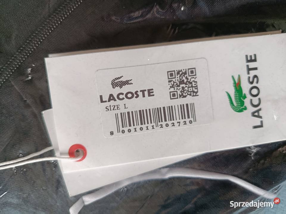 Komplet dresowy Lacoste regular fit Białystok sprzedam