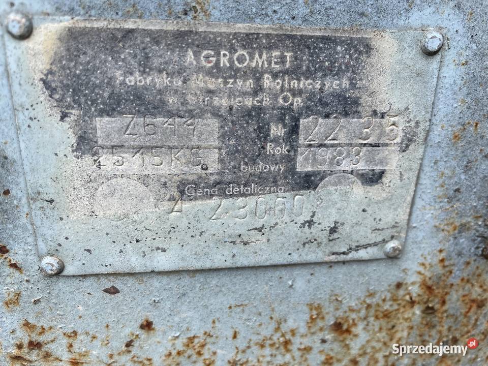 Kombajn Anna z644 do ziemniaków Chomętowo