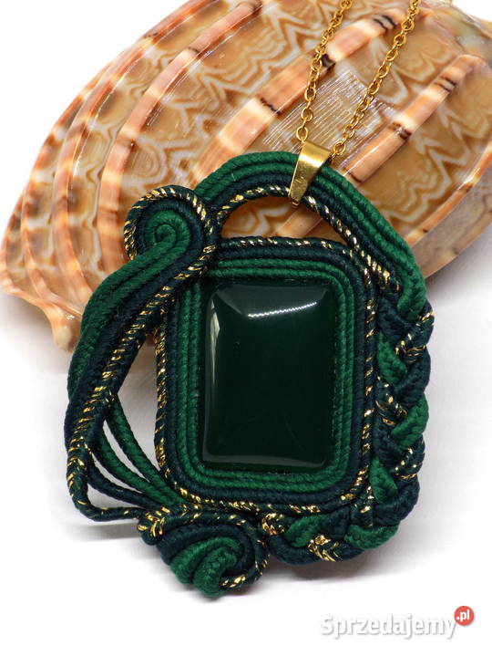 WISIOREK Z ONYXEM ZIELONYM SUTASZ Warszawa