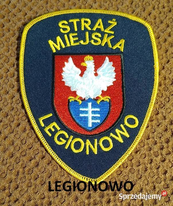 Straż Miejska Legionowo naszywka emblemat miasta sprzedam