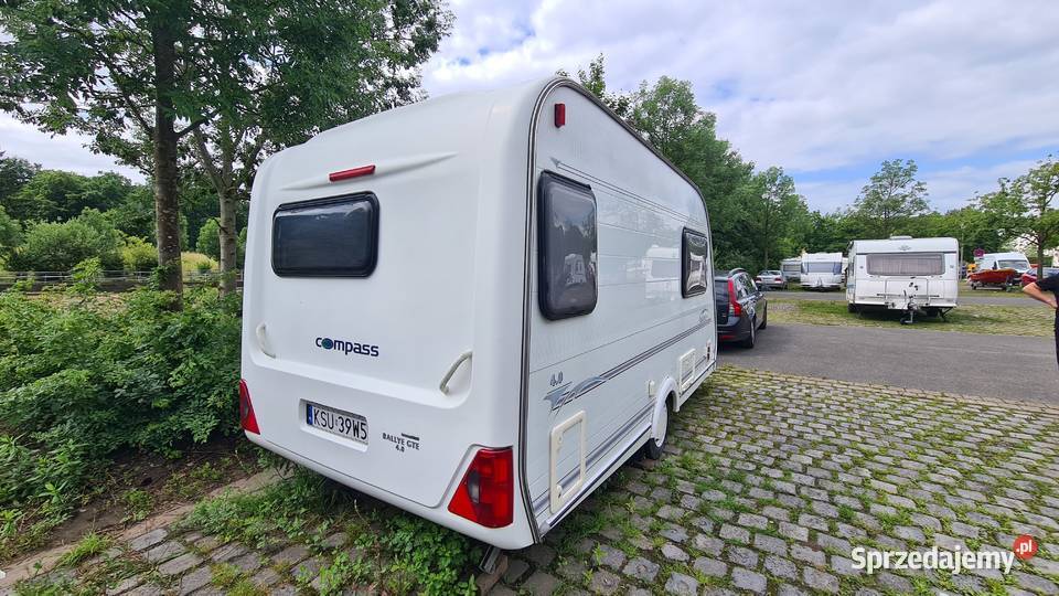 przyczepa kempingową Compass Rally GTE 40 Fendt Kempingowe Skawica