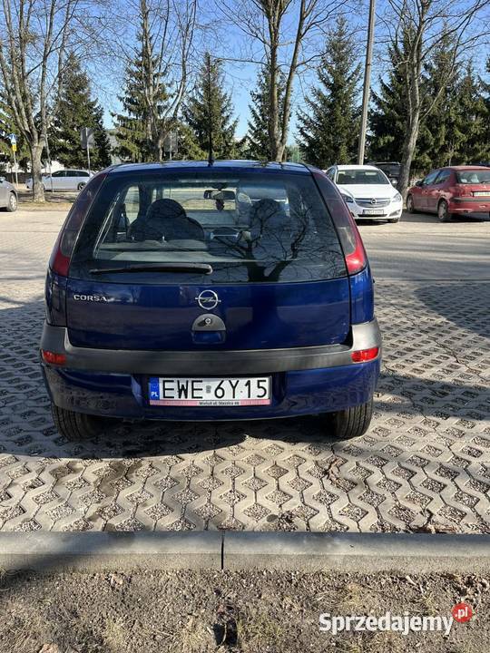 OPEL CORSA C 10 benzyna 2003 klimatyzacja Corsa Zgierz