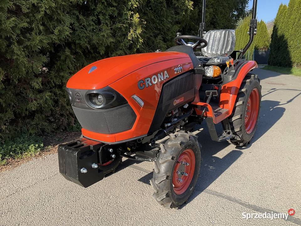 CIĄGNIK TRAKTOR CRONA CR2601X 26 4x4 HOMOLOGACJA Stary Sącz