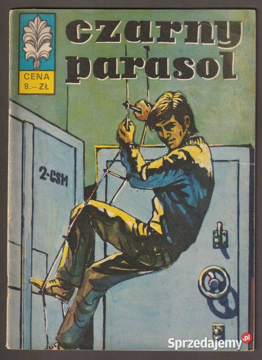 KAPITAN ŻBIK CZARNY PARASOL 1971 Łódź