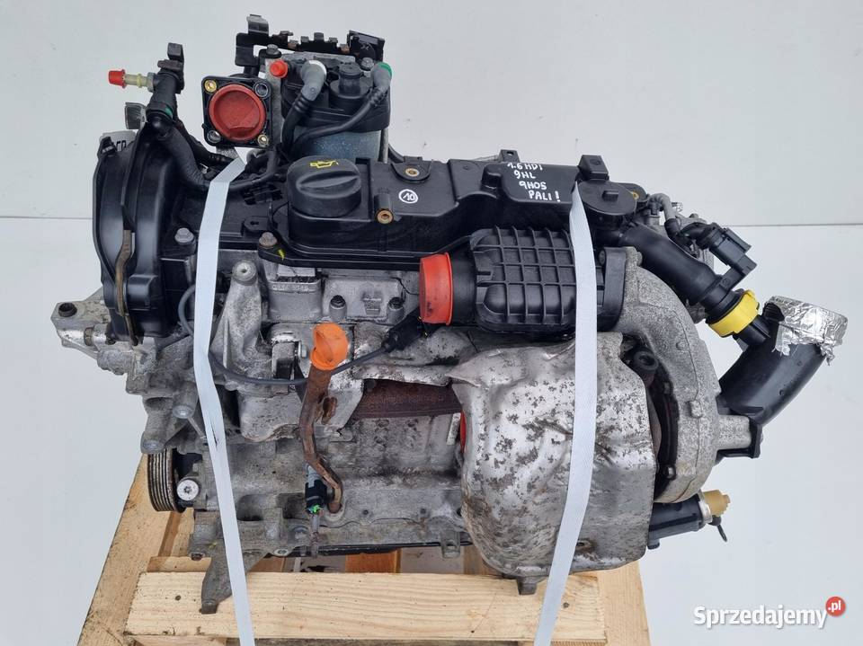 SILNIK KOMPLET Citroen C5 III 16 HDI EHDI 147 Części samochodowe Chełm