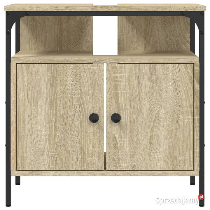 Szafka pod umywalkę dąb sonoma 60x30x60 WM842437 mazowieckie Warszawa