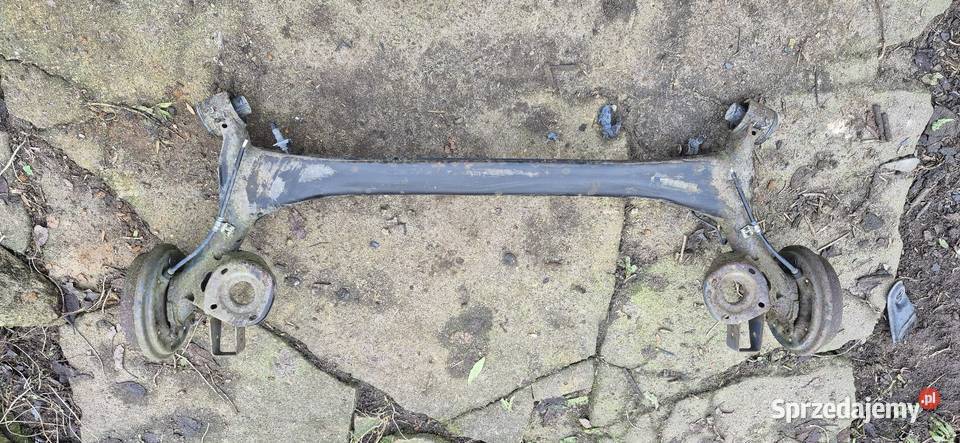 Belka oś tył tylna zawieszenia Vw Polo 9N Skoda osobowe pomorskie Słupsk sprzedam