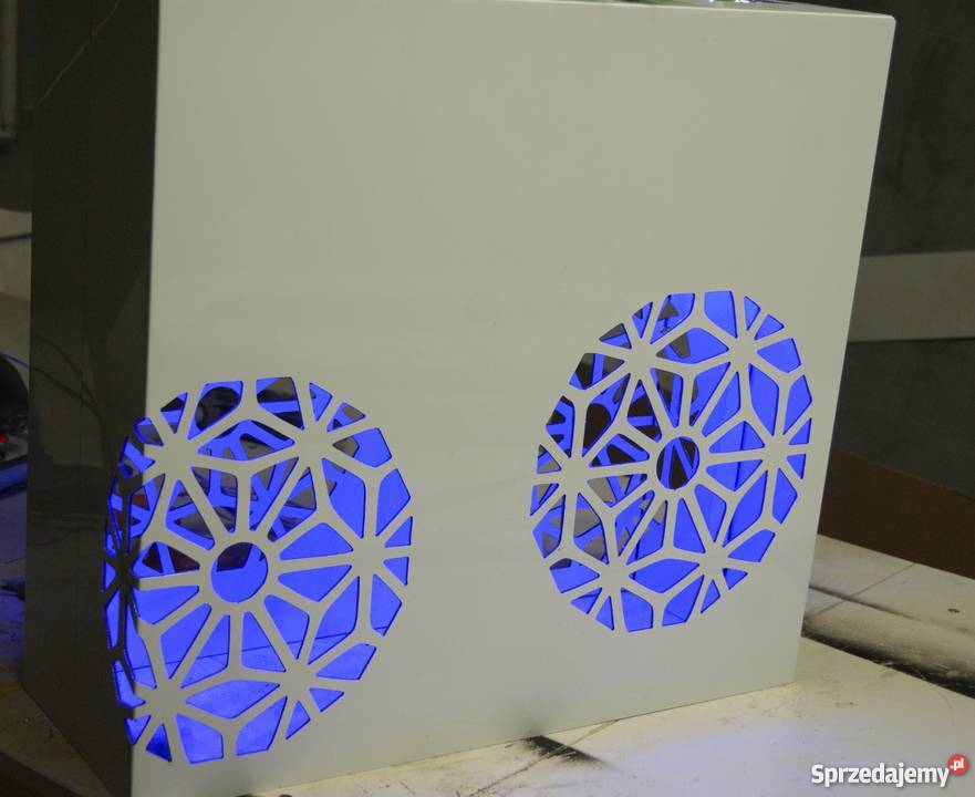 Ażurowa donica LED połysk podświetlana Bukówiec Górny sprzedam