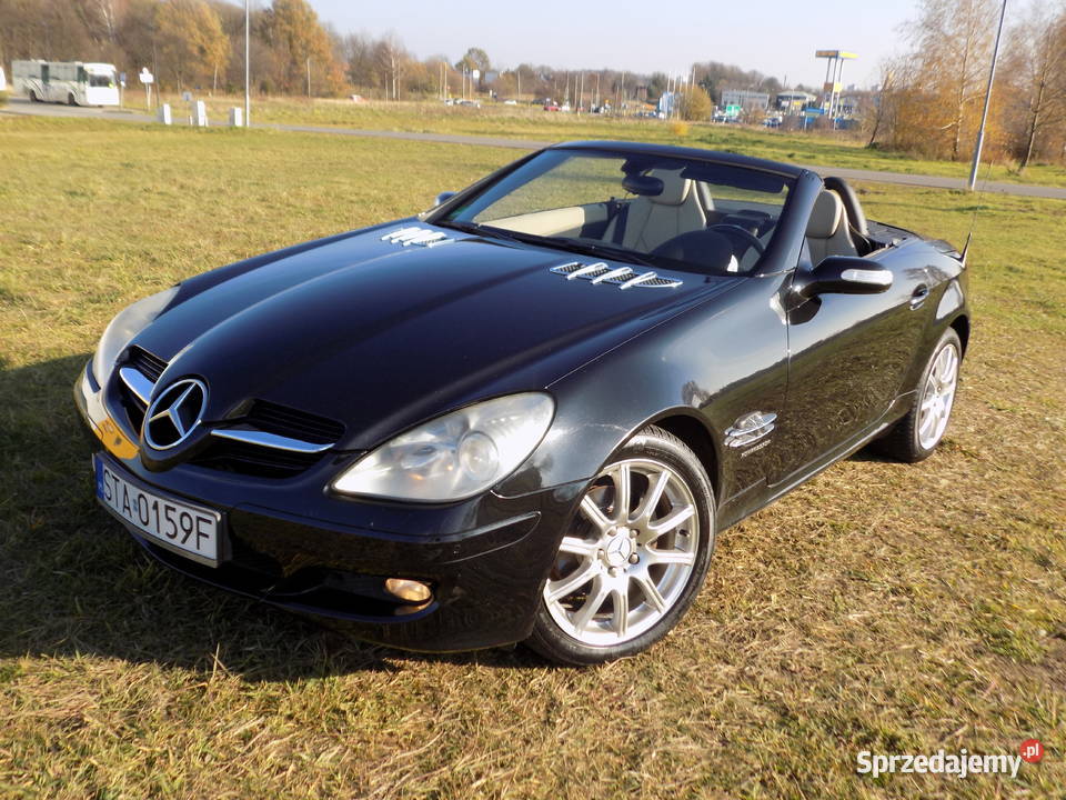 Mercedes SLK kabriolet nowe opony automat skóra Tarnowskie Góry