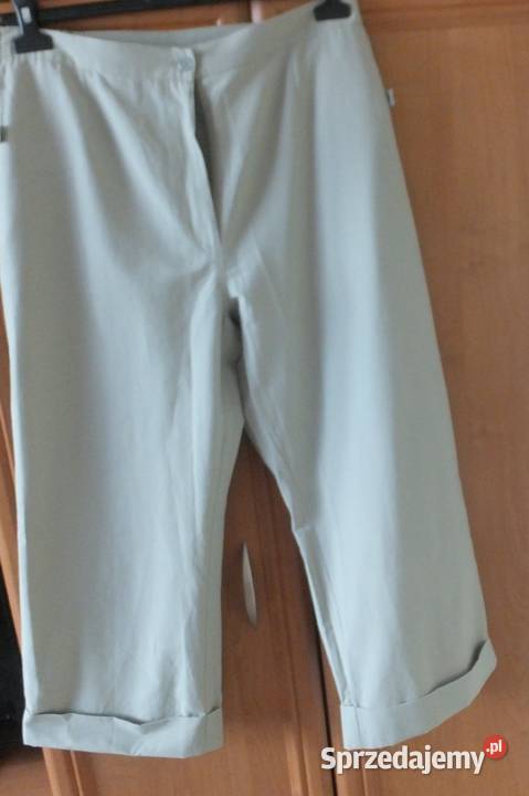Spodnie damske letnie 34 rybaczki brudoodporne Mikołów sprzedam