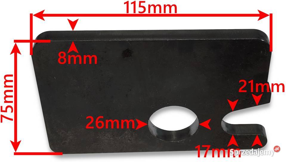 WZMOCNIONY ZAWIAS BURTY DOLNE OTWIERANIE PRĘT Solec Kujawski