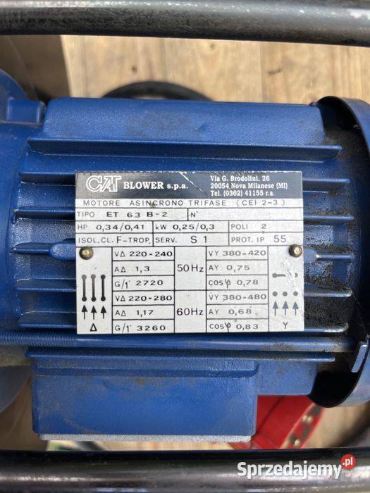 Dmuchawa CAT Blower ET 63 B2