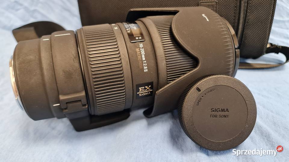 Sigma 70200 mm f28 II EX APO DG Macro HSM Sony A Jelenia Góra