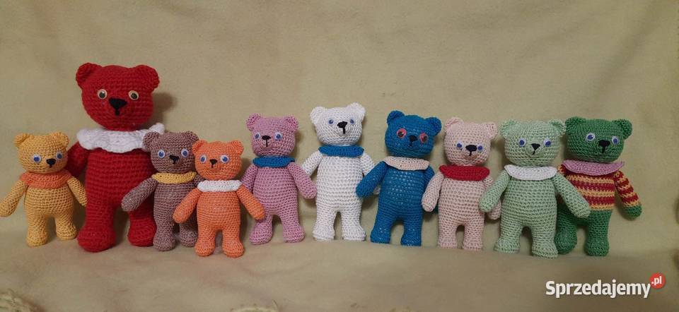 misie amigurumi Siedlce