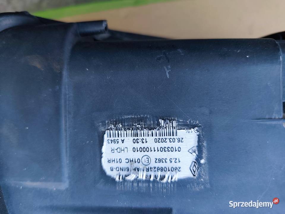 Lampa lewy przód Renault Clio 4 Jabłonowo Pomorskie sprzedam