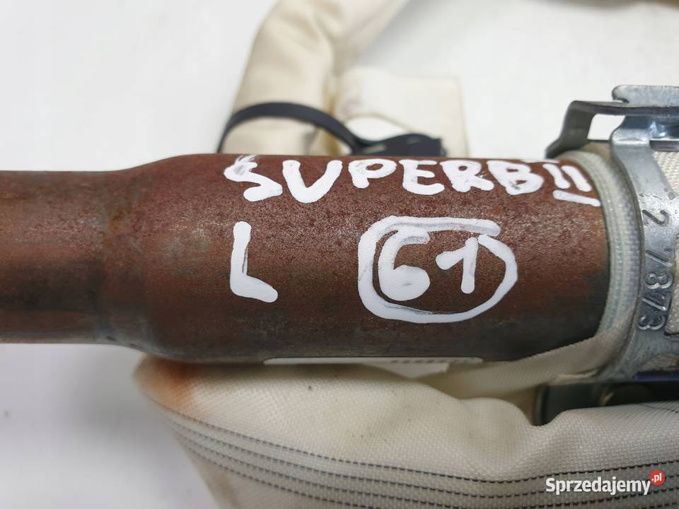 Skoda Superb II LEWA KURTYNA AIRBAG 3T5880741 Rudka