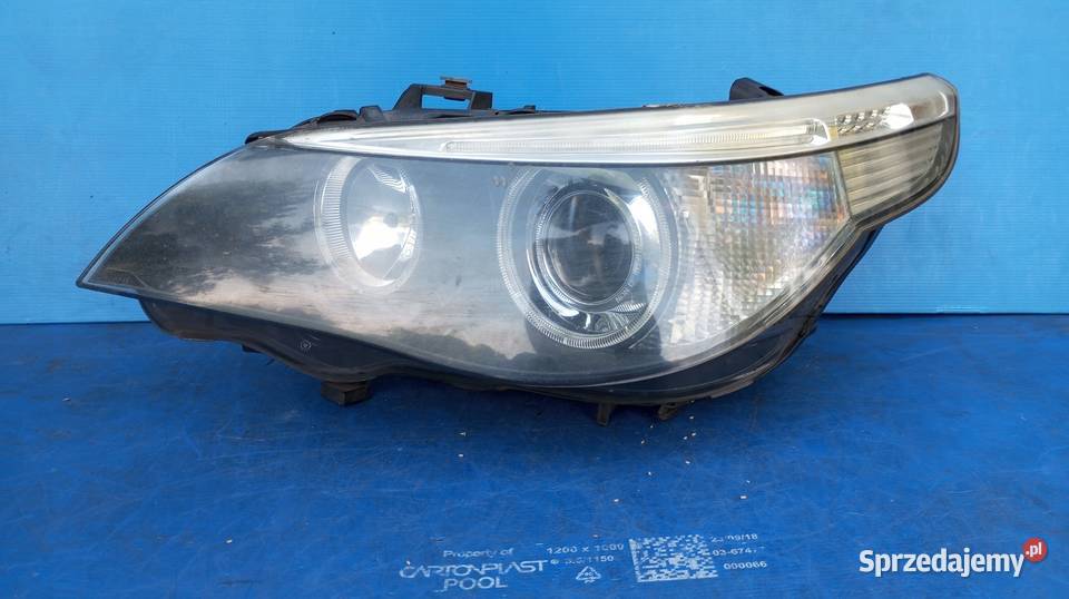 LAMPA LEWY PRZÓD EUROPA XENON BMW 5 E60 E61 Nowy Tomyśl