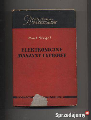Elektroniczne maszyny cyfrowe Szczecin sprzedam