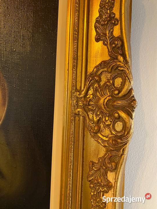 Portret Żyda na płótnie stara rzeźbiona Bystrzyca Kłodzka sprzedam