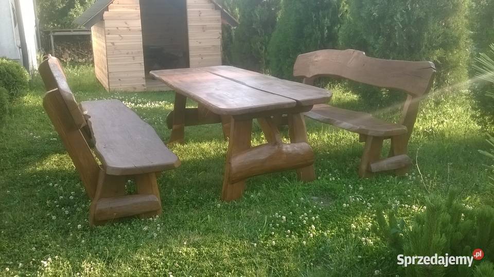 Ławki ogrodowe dębowe Kielce