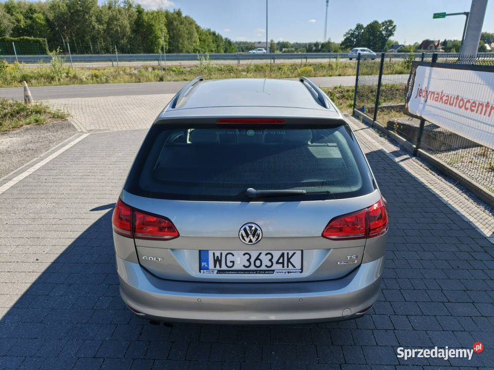 Volkswagen Golf VII 2012 nieuszkodzony mazowieckie Lipówki