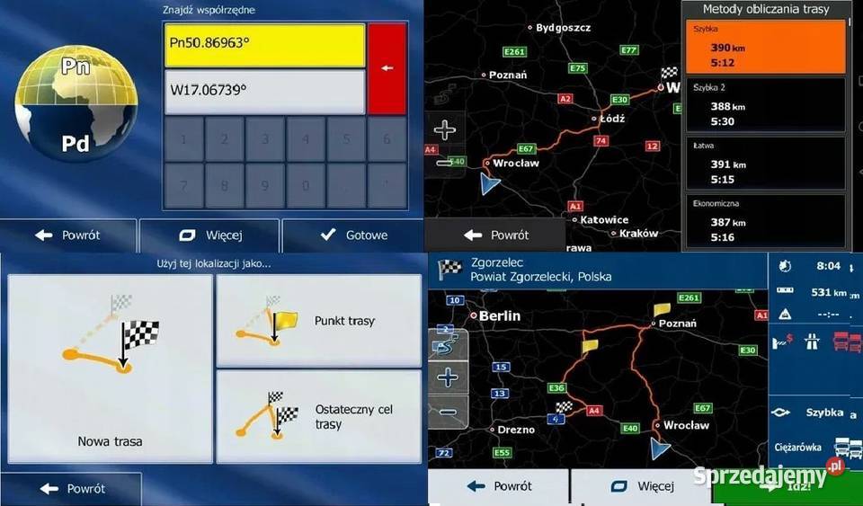IGO Primo Truck na Tablet i Telefon Nawigacja Kutno