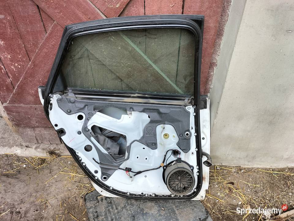 AUDI A6C6 A6 C6 DRZWI BIAŁE LEWY TYŁ KIEROWCY Drzwi Kamień-Kolonia