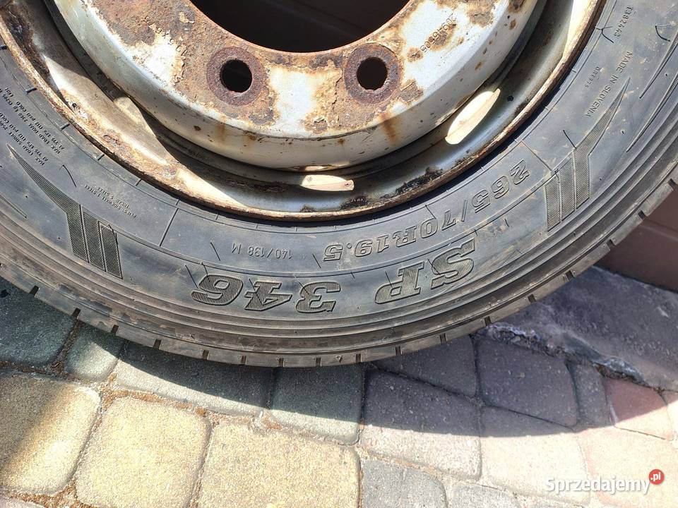 Koła 26570R195 3 Samochodowe Ełk