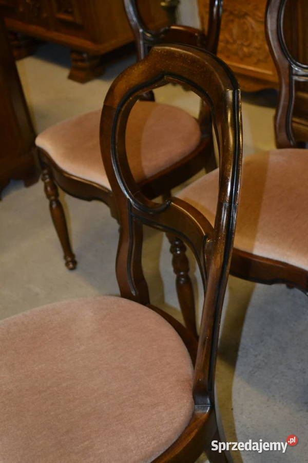 krzesła z tapicerką 6 Meble Będzin