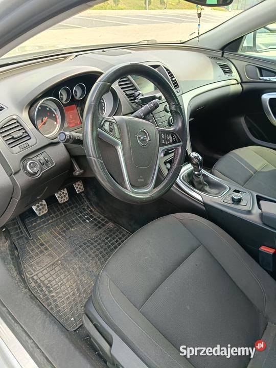 Opel Insignia 2011 welurowa tapicerka Inowrocław