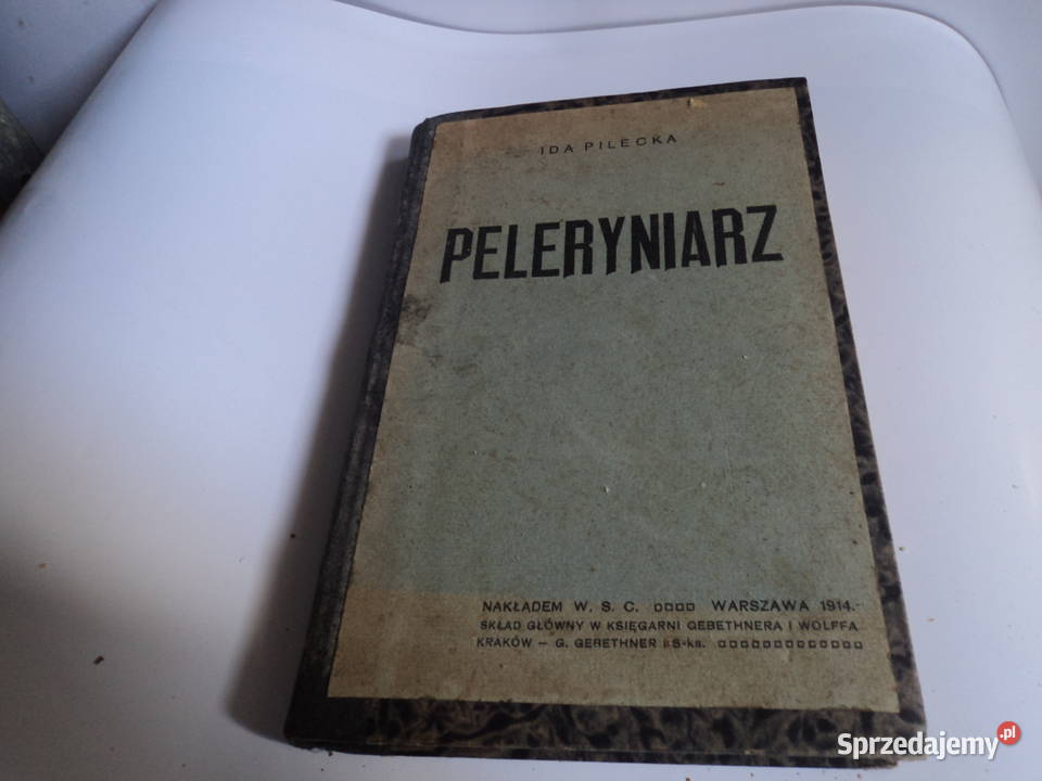 Peleryniarz Ida Pilecka 1914r Antykwariat Nowy Sącz