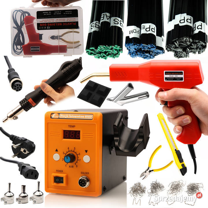 Spawarka Plastiku Rosfix 858D 700W Zestaw 300g Ludźmierz