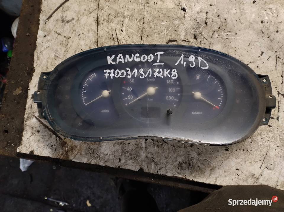 RENAULT KANGOO I 19D licznik zegary 770031372 Kielce