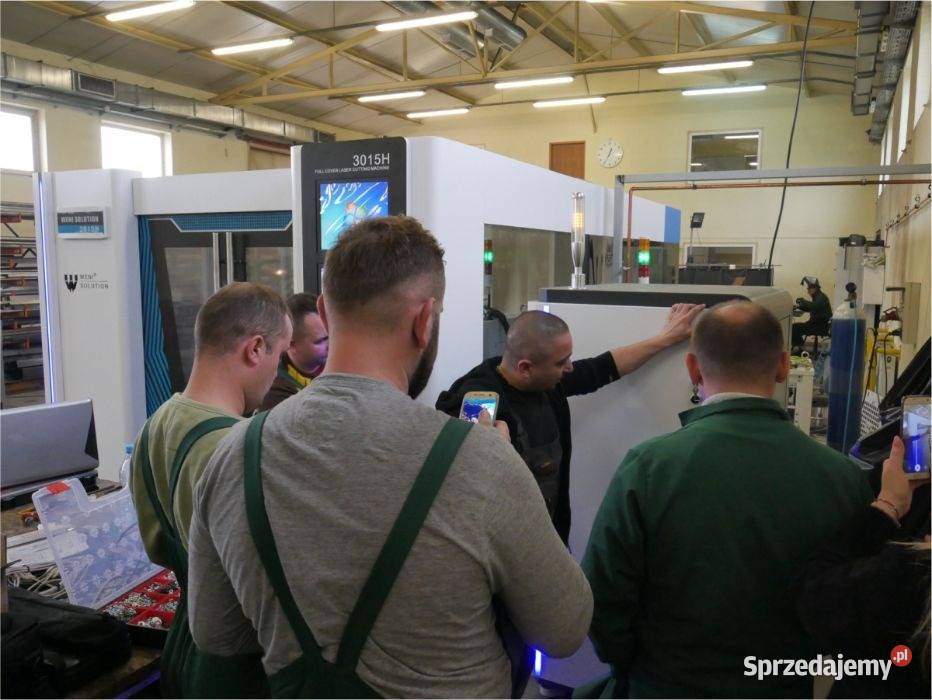 Wycinarka Laserowa Fiber Ploter CNC do blachy Nysa sprzedam