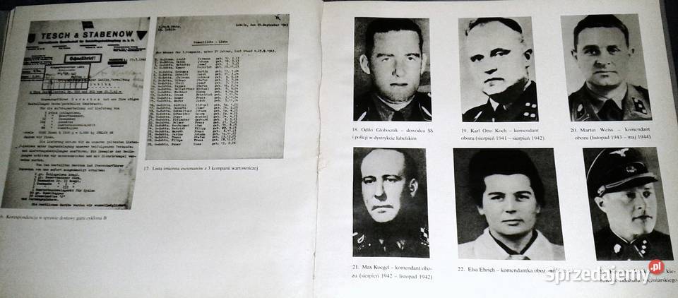 Majdanek Edward Dziadosz Rok wydania 1985 Pozostałe lubelskie