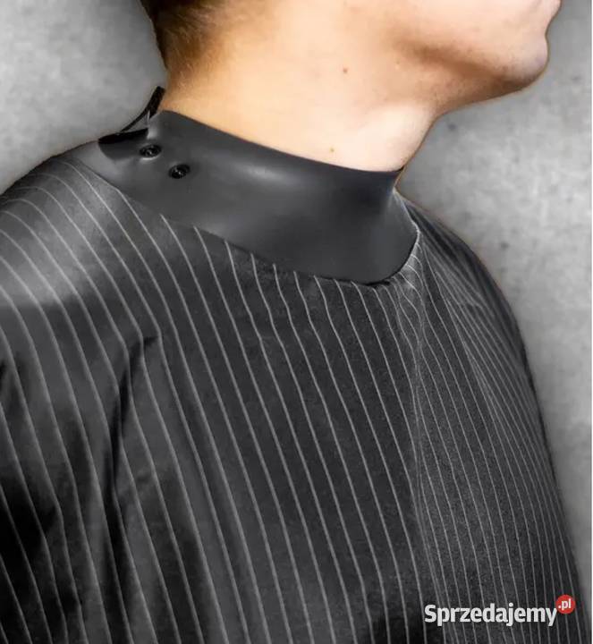 Peleryna fryzjerska CZARNA uniwersalna 170140 Warszawa