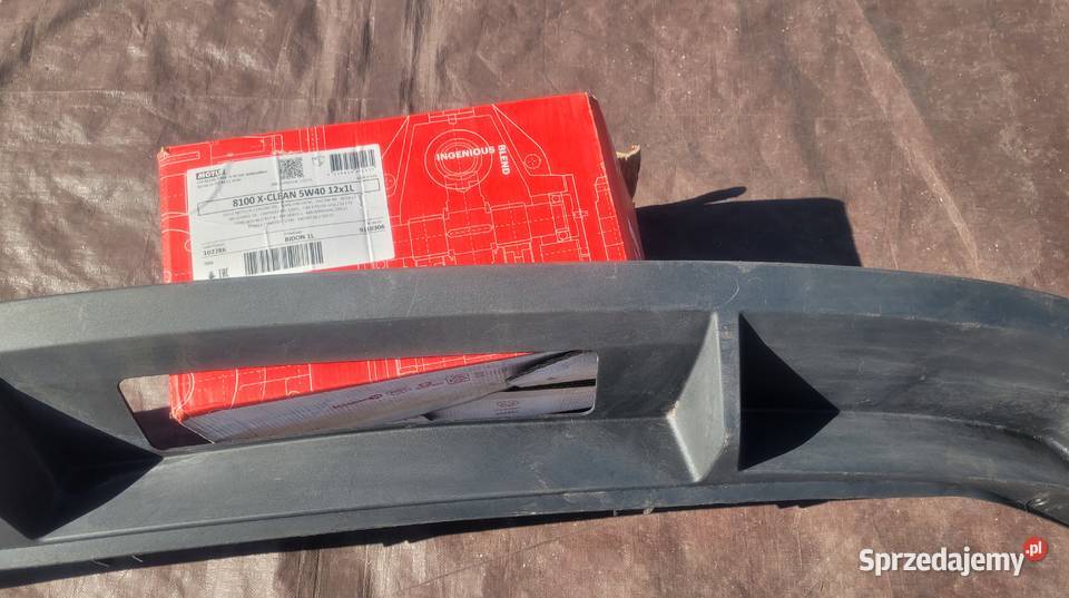 DOKŁADKA SPOILER ZEDRZAKA TYŁ SEAT LEON śląskie Ruda Śląska sprzedam