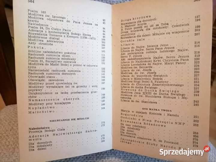 Służmy Bogu Modlitewnik 1981 Wałbrzych