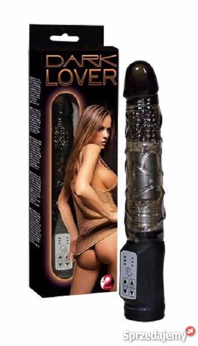 CZARNY MOCNY WIBRATOR ROTACYJNY Z PEREŁKAMI dolnośląskie Wrocław