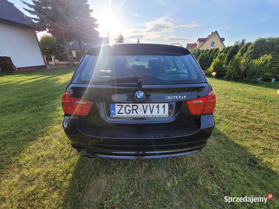BMW 320d 177 manual E91 czarny Gryfino