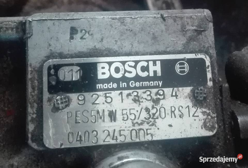 Mercedes 123 pompa wtryskowa 300D om 617 osobowe Kocmyrzów