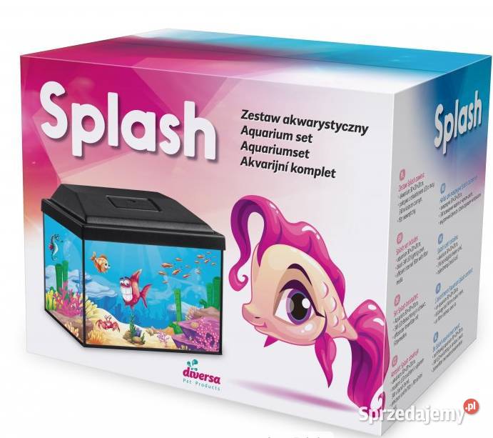 Akwarium Splash Diversa 12 litrów Warszawa sprzedam