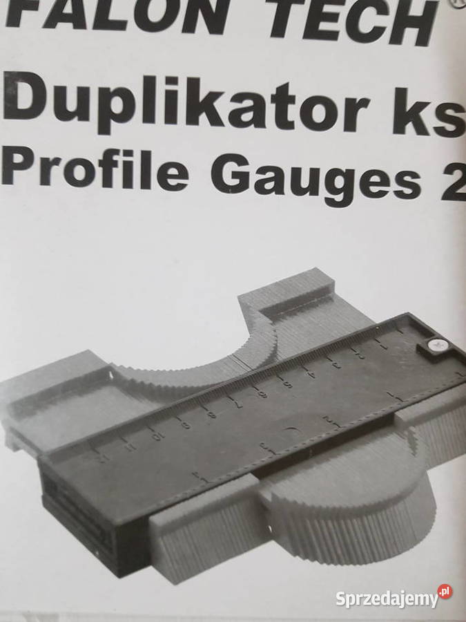 WZORNIK KSZTAŁTÓW PROFILI KONTURÓW SZABLON 250 Głogowa