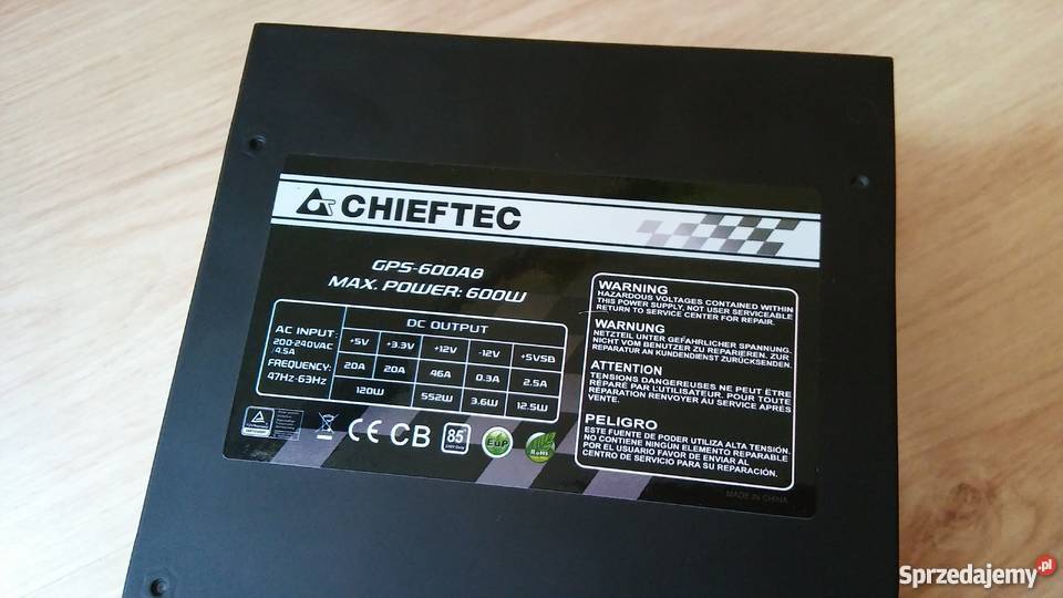 wentylator chieftec do komputera stacjonarnego Pozostałe Poznań