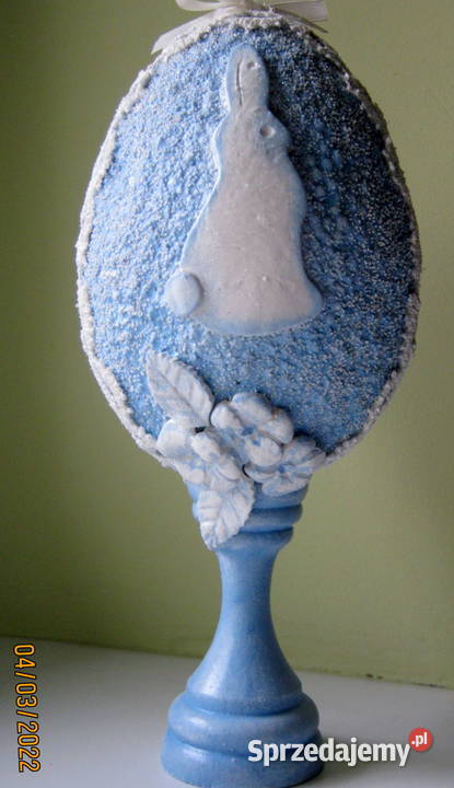 Jajko Ozdobne XXL Stroik Wielkanocny Rękodzieło Kraków sprzedam