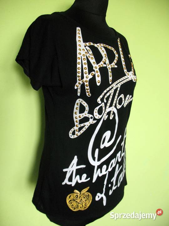 Bluzka tshirt top 40 L biust 90 Apple Bottoms Siedlce