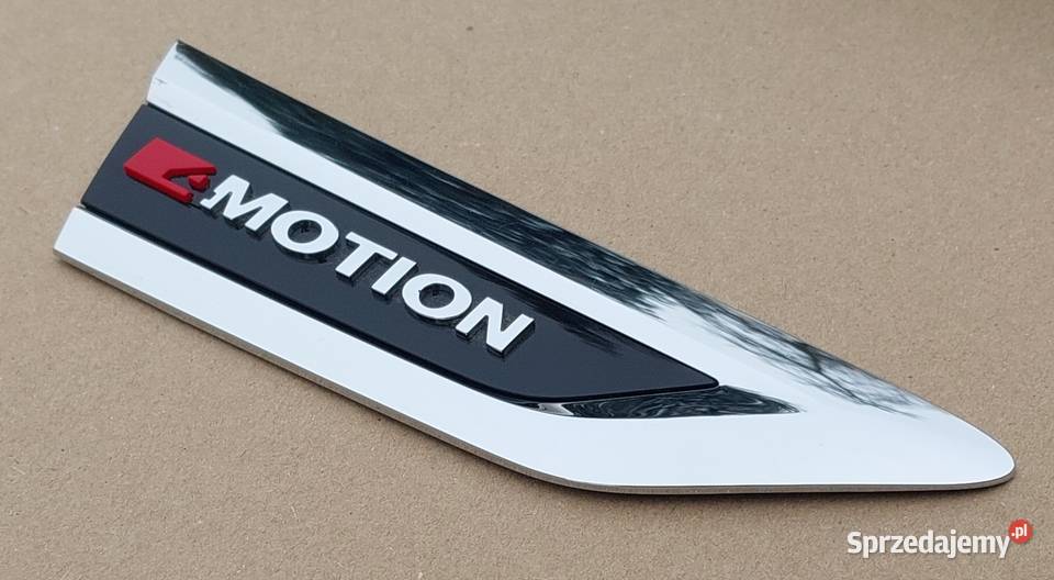 EMBLEMAT BŁOTNIKA PRAWY 4 MOTION VW TIGUAN II 5N Mielęcin