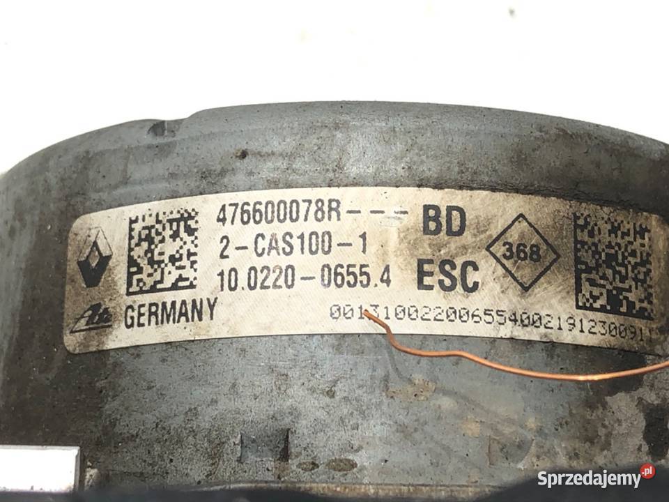 POMPA ABS DACIA DOKKER 476600078R 16 102