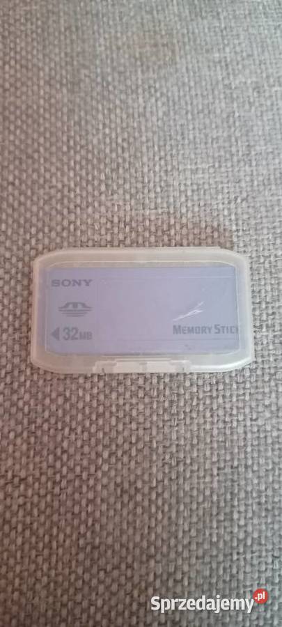 Sony Memory Stick 32mb kartą pamięci